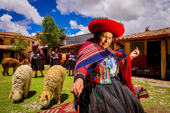 Portrait of a Woman from Chincheros