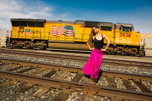 abandoned train-009
